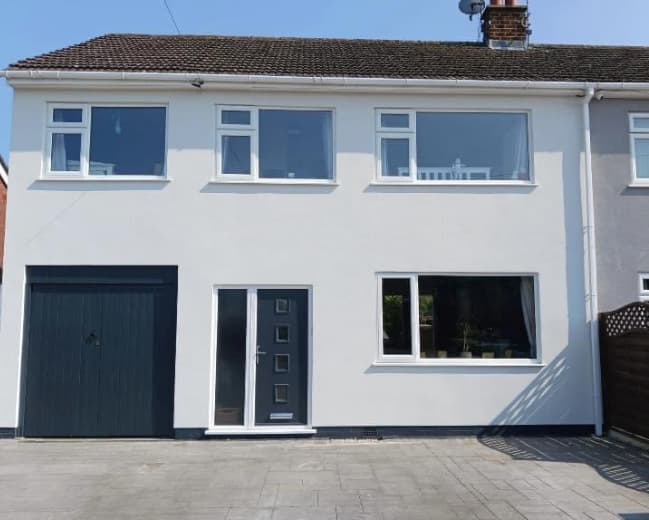 Masonry Painting House Render Render Painting Newcastle